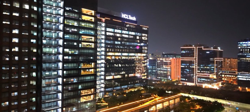 Hyderabad skyline