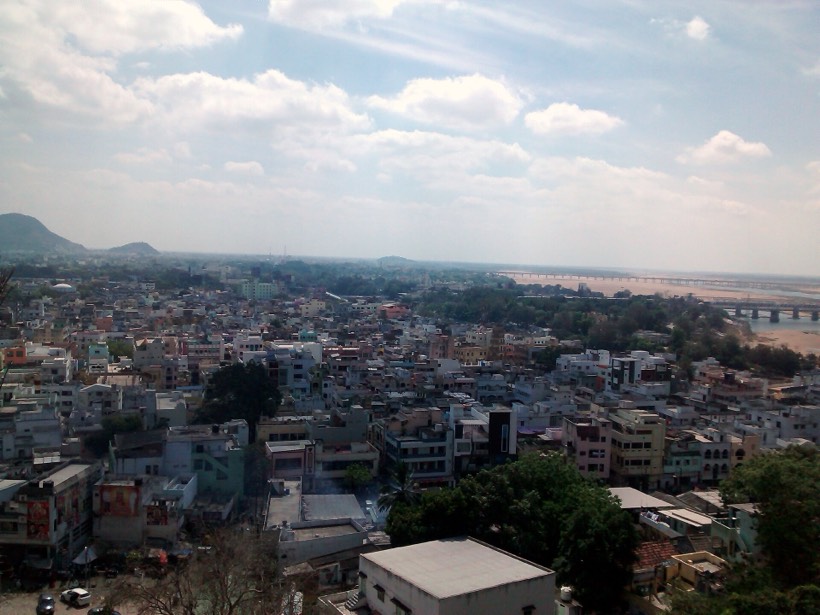 Vijayawada skyline
